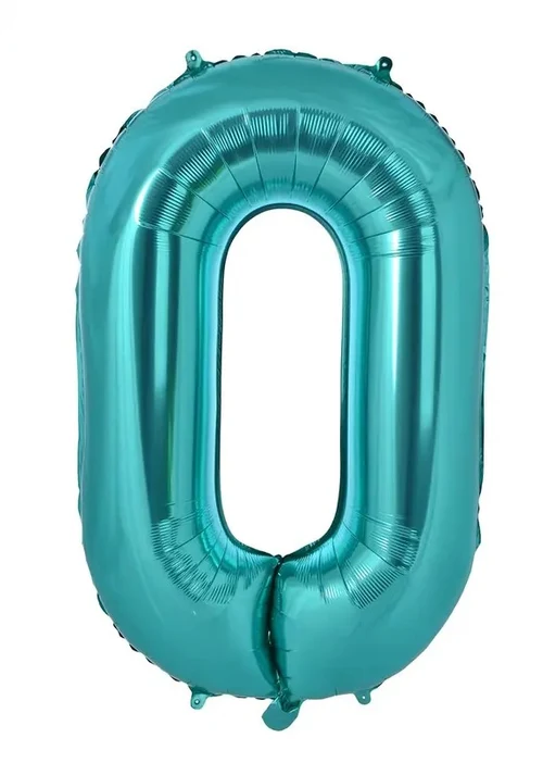Цифра фольга Tiffany 0