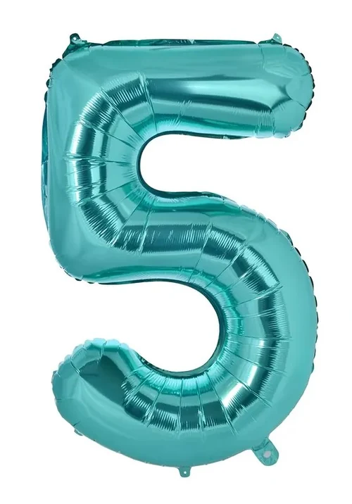Цифра фольга Tiffany 5