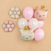 Figurina Princess Cat White new