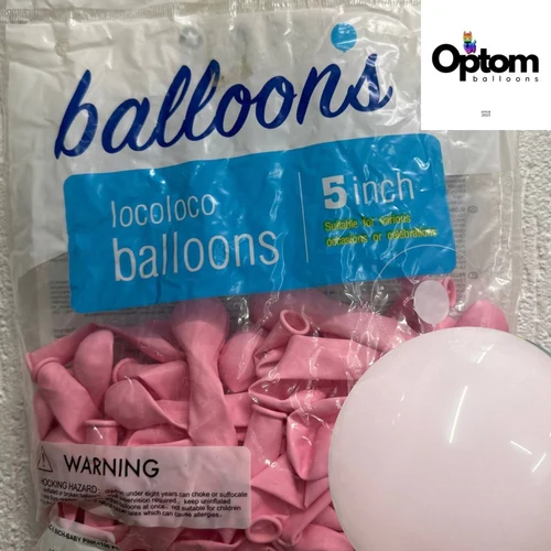 Baloane latex Baby Pink
