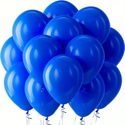 Set baloane albastre 20 buc