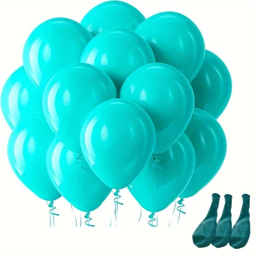 Set baloane acvamarin 20 buc