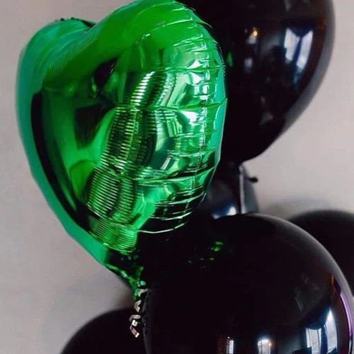 Inima Satin Verde