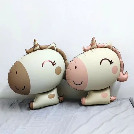 Фигурка Бежевый единорог 3
