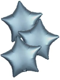 Stea Grey Blue Satin 2
