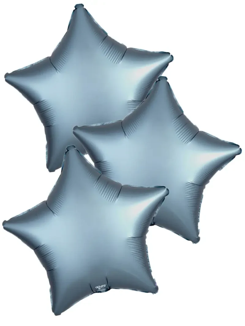 Stea Grey Blue Satin 2