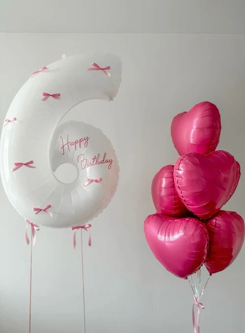 Набор шаров на 6 лет 0035