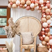 set baloane rosegold 40 buc 4