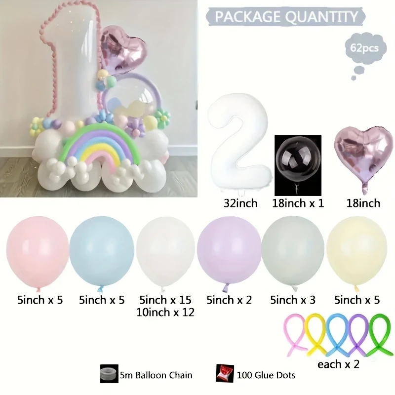 Set cu nr 2 alb 2