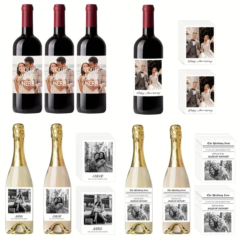 20 de etichete peronalizate pentru sticla de vin 4