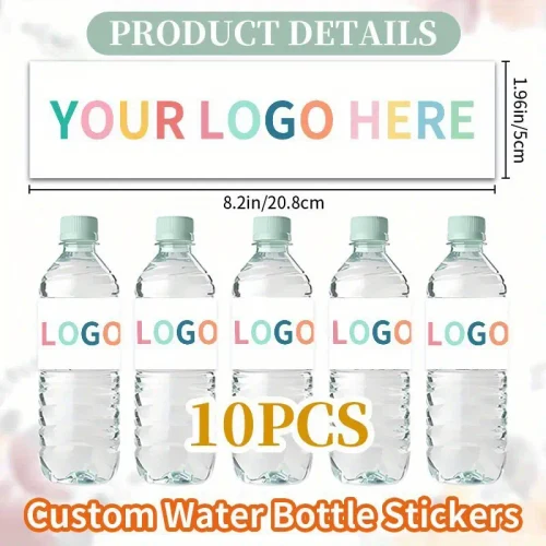 10 стикеров для бутылки с водой