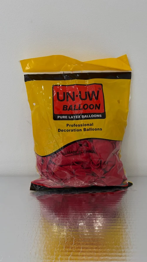 UN-UW BALLOONS red